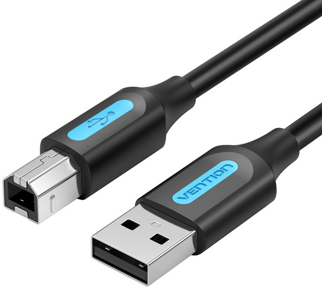 벤션 USB 2.0 AM BM AB 케이블, 1개, 0.5m