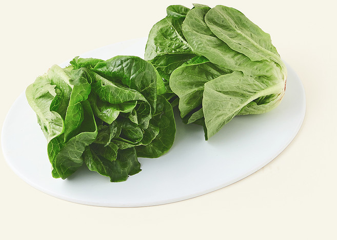 팜에이트 무농약 인증 스마트팜 미니로메인 2개입, 200g, 1개