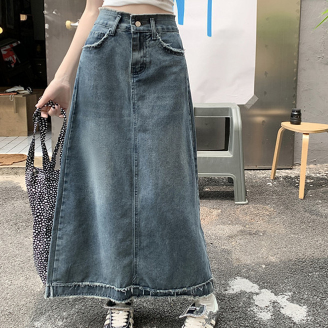 Awesomeful 女款 Ronalons 大尺碼牛仔裙 A26SPSK121629