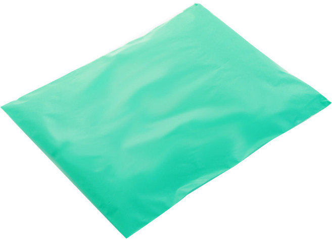 HDPE 접착 택배봉투 민트, 100개