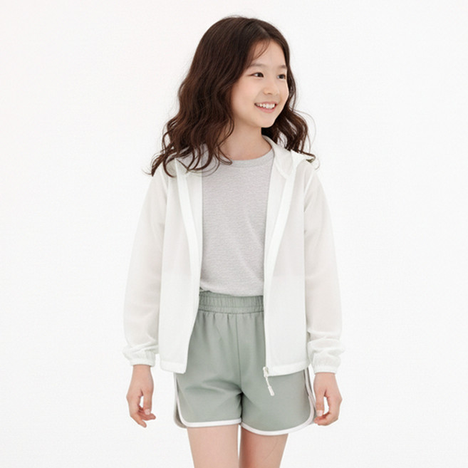 우주아이 아동용 냉감 바람막이 점퍼