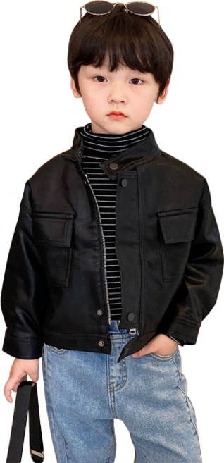 미소파파 아동용 스캇 라이더 자켓