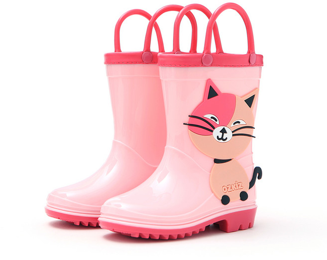 오즈키즈 여아용 나는야옹 장화