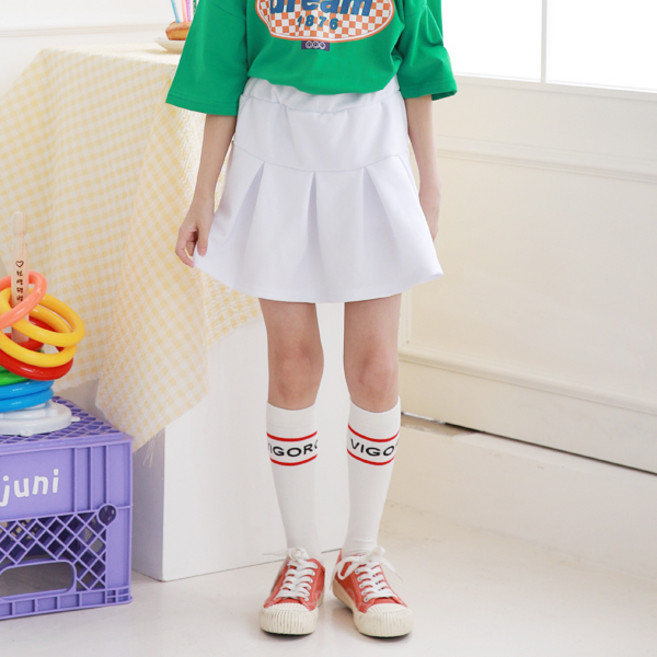 나나주니 여아용 냉감 통기성 플레이 걸치마 바지