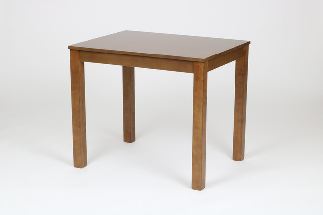 도리퍼니처 캐빈 고무나무 원목 식탁, 우드, 2인용