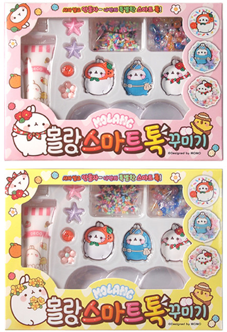 몰랑 스마트톡 꾸미기 키트 세트, 랜덤발송, 2세트