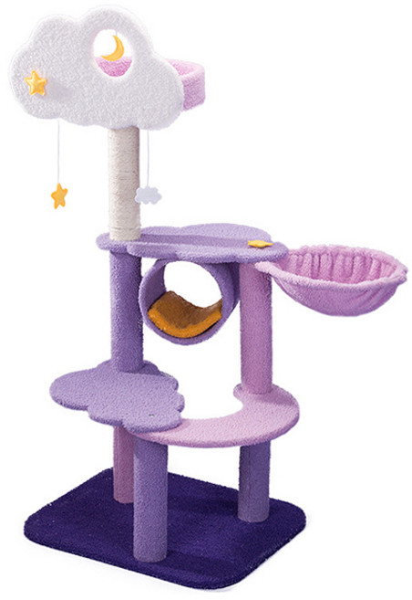 조립식 캣타워 타입 3 YT_RC398, 보라색, 1개