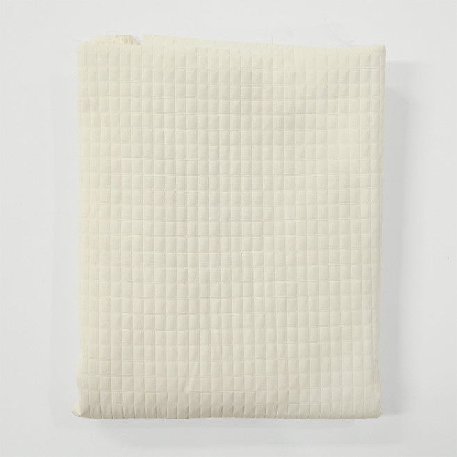 나비손길 사각 누비 대폭 원단, 내추럴, 1개