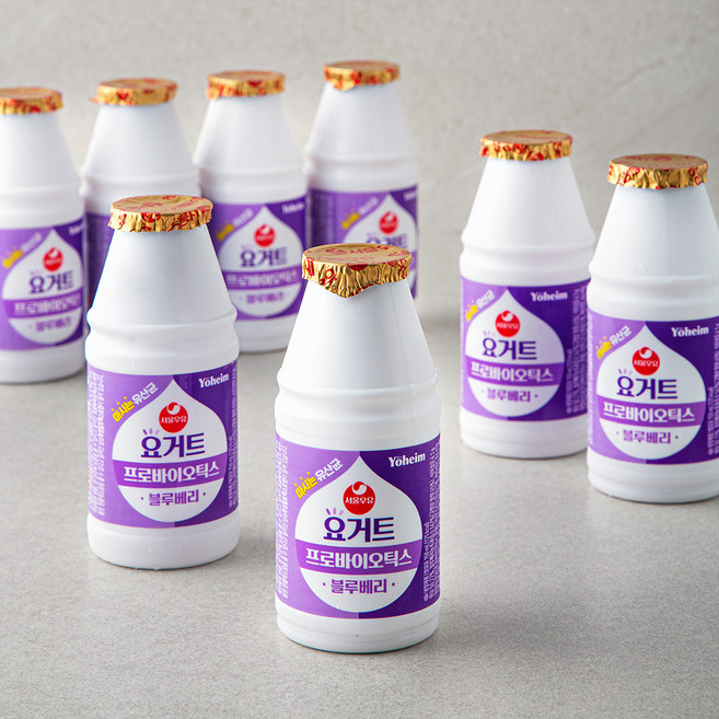 서울우유 요거트 프로바이오틱스 블루베리, 150ml, 8개입, 1개