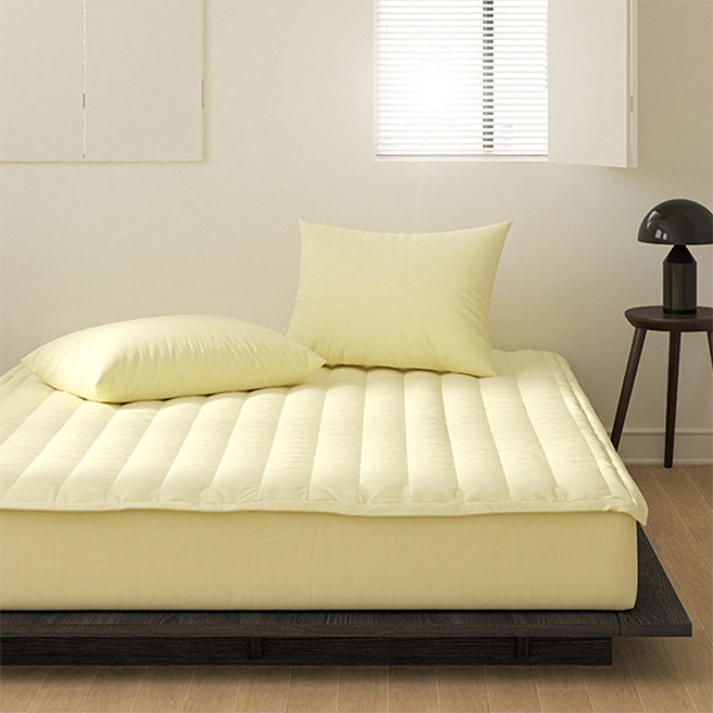 아망떼 뉴데이즈 먼지없는 무소음 침대패드, 버터