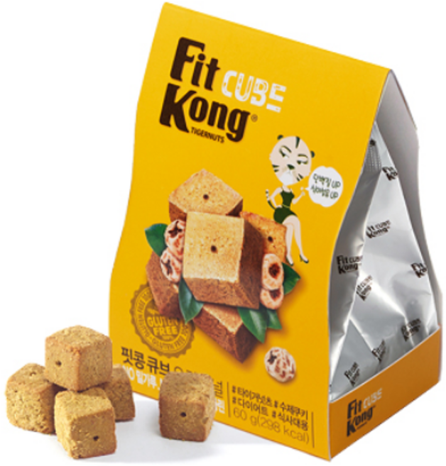 핏콩 큐브 오리지널, 60g, 1개