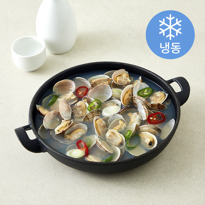 the 푸짐한 캠핑용 바지락 맑은탕 (냉동), 1개, 1kg