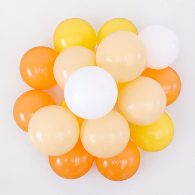 아하토이 개과천선 컬리팝 볼풀공, 선셋공, 80개