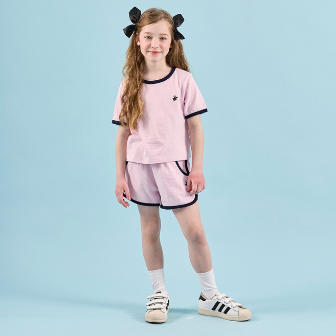 비버리힐스폴로클럽 주니어 하모니 통기성 상하의 세트