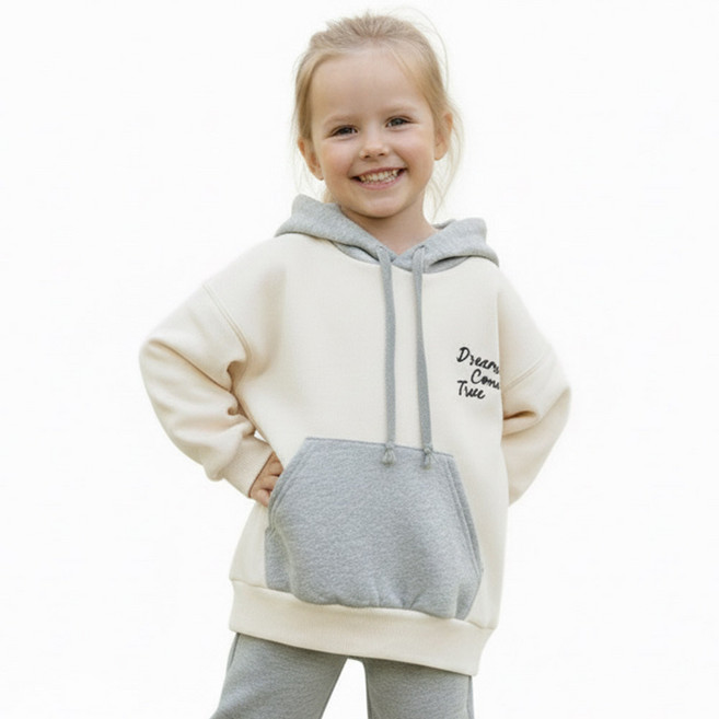 별이오키즈 아동용 트루 후드티셔츠