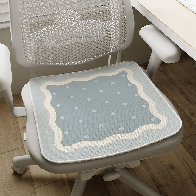 벨라픽 여름용 쿨방석, 블루도트