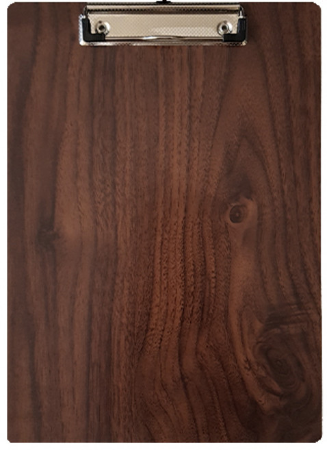 오늘의공간 카페 메뉴판 우드 클립보드 A4, 월넛, 1개