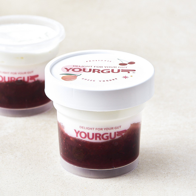 유얼거트 체리쥬빌레 그릭요거트, 130g, 2개입, 1개