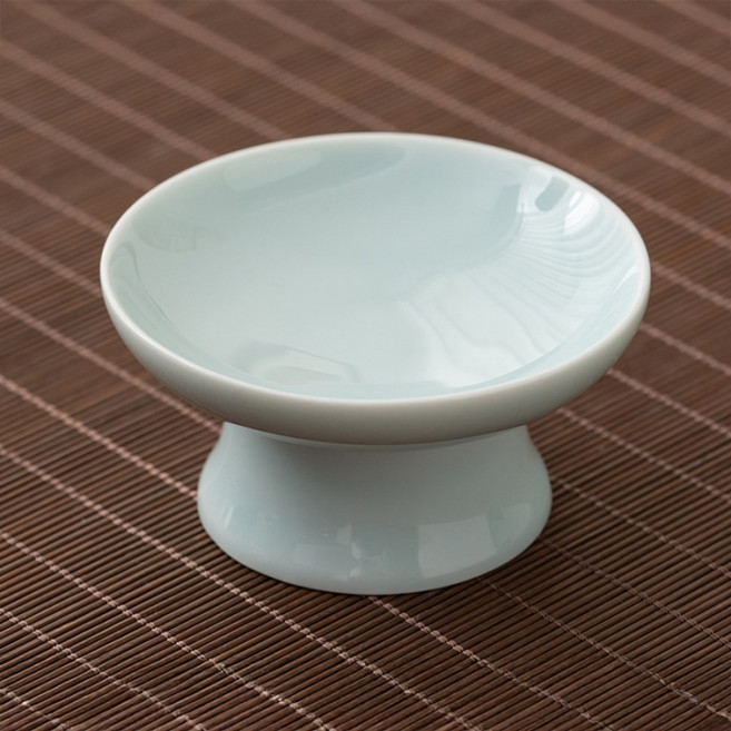 파라주니 감성 오리엔탈 굽 미니 디저트볼 HJ1240, 연블루, 2개