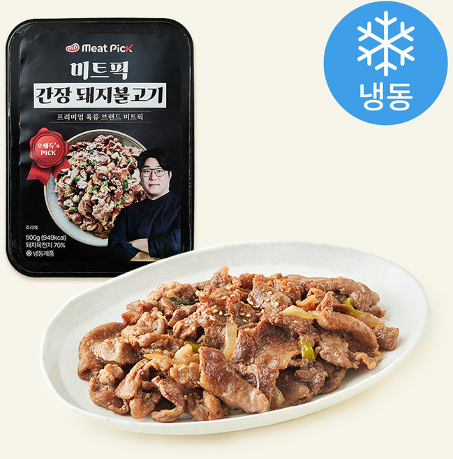 미트픽 오세득의 간장 돼지불고기 (냉동), 1개, 500g