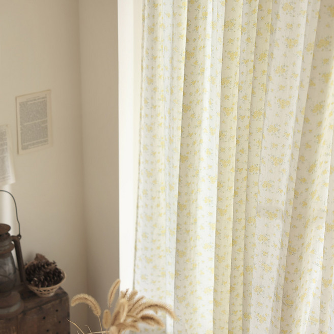 드리밍 플로랄 커튼