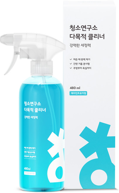청소연구소 다목적 클리너, 480ml, 1개
