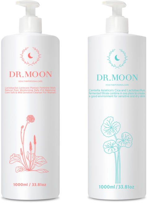 닥터문 유산균 락토케어 질경초 여성청결제 1000ml + 센텔라 시카케어 바디워시 1000ml 세트, 1개