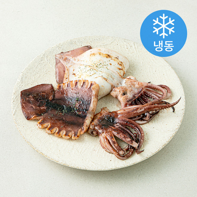 바이오션 반건조 오징어 (냉동), 1개, 320g