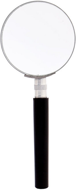 중소형 렌즈 4배율 손잡이 돋보기 60mm, 1개