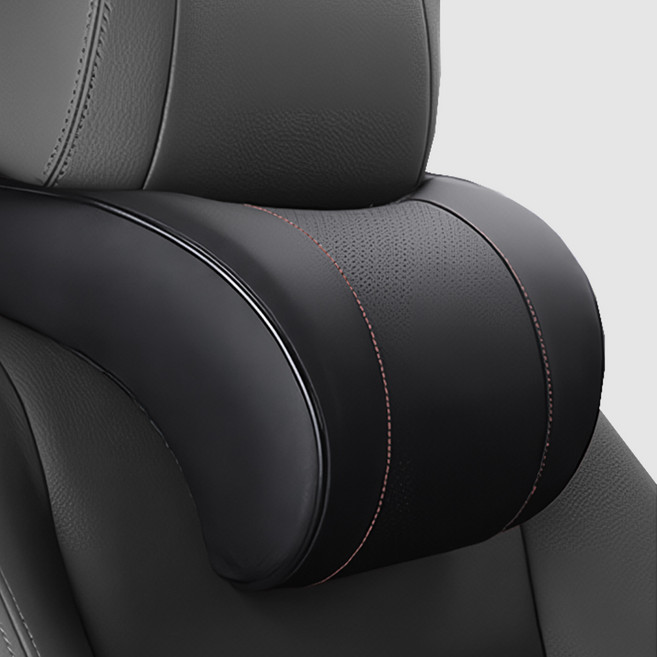 808 차량용 목쿠션, 블랙, 1개