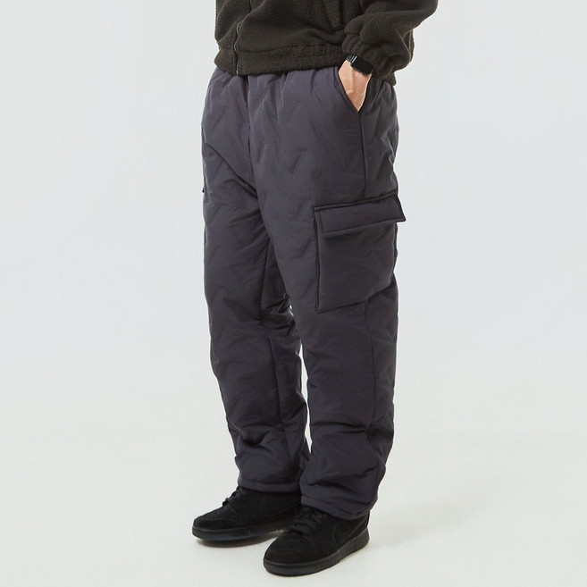 CAMEL Apparel 男女通用冬季防寒鋪棉直筒工作褲棉質工裝褲