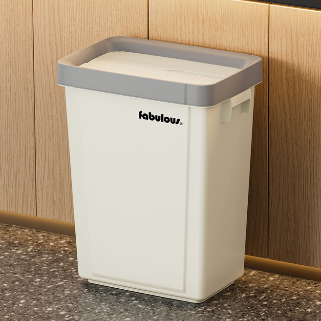 패블러스 탑링 가정 업소 인테리어 화장실 쓰레기통, 화이트