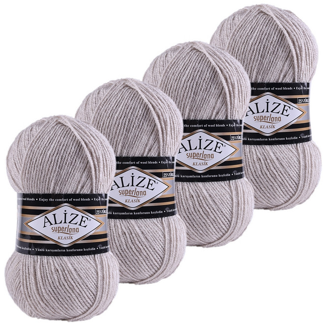 마마니트 클라식실, 152 베이지, 4개