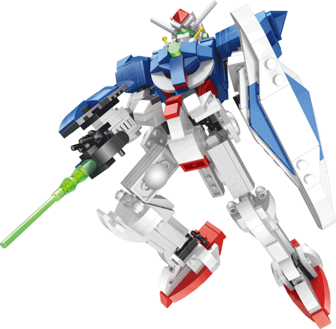 코고 HIGHT GN 로보트 레고호환블럭, 혼합색상, 1개