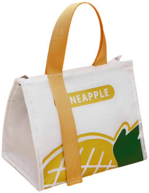 올라운더 솔리드컬러 학생 직장인 보온 보냉 방수 미니 도시락 가방, 1개