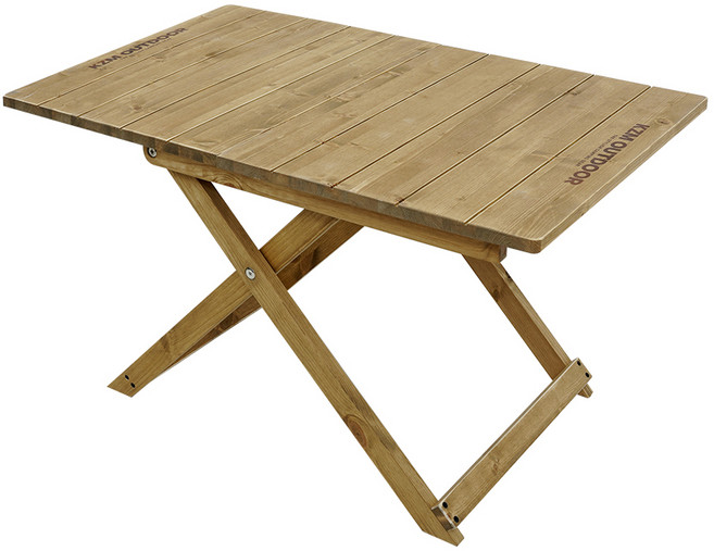 카즈미 네이처우드 폴딩 테이블