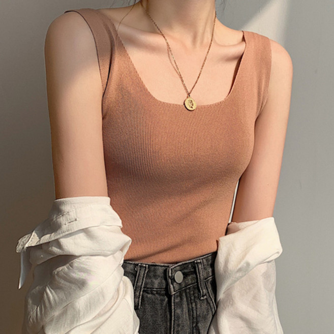 루나걸 여성용 파리언 니트 나시 L24SMKN051325