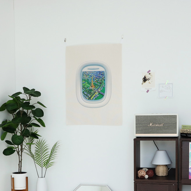 모노니크 패브릭 포스터, 23. 하늘에서 본 파리