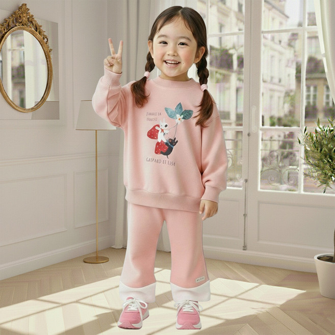 KIDSCOMO 兒童用 卡斯柏和麗莎 Loving Berry 套裝