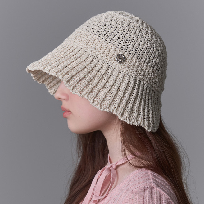 화이트샌즈 여름 웨이브 비엘라 니트 햇