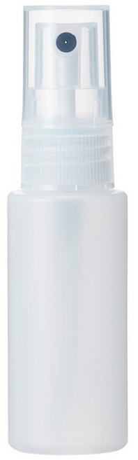 MUJI 無印良品 台灣公司貨 聚乙烯分裝瓶 噴霧型 30ml, 1個, 白色