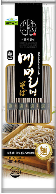 칠갑농산 메밀면, 800g, 1개