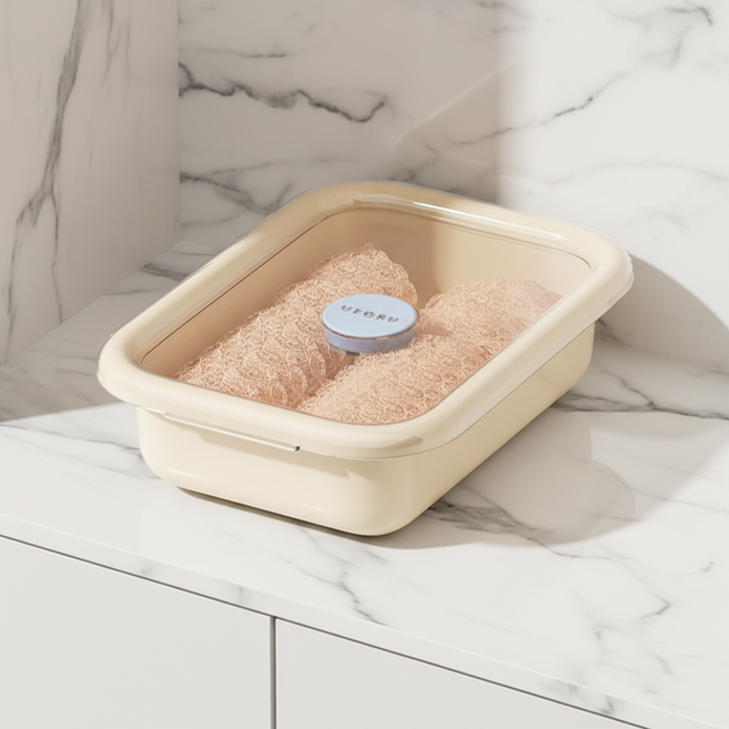 조인메이드 도파민 옷장 벽걸이 형 속옷 보관함, 크림, 1개