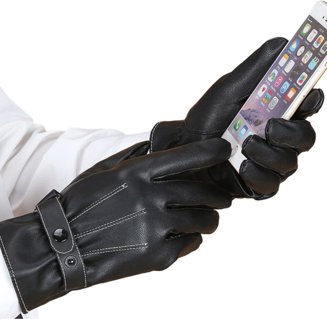 이지딜 스포츠 방한장갑 양손착용 세트, 삼선블랙, 1세트