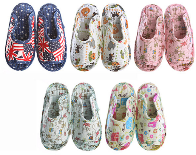 케이에스몰 아동용 면실내화 5켤레, 랜덤발송, 1세트