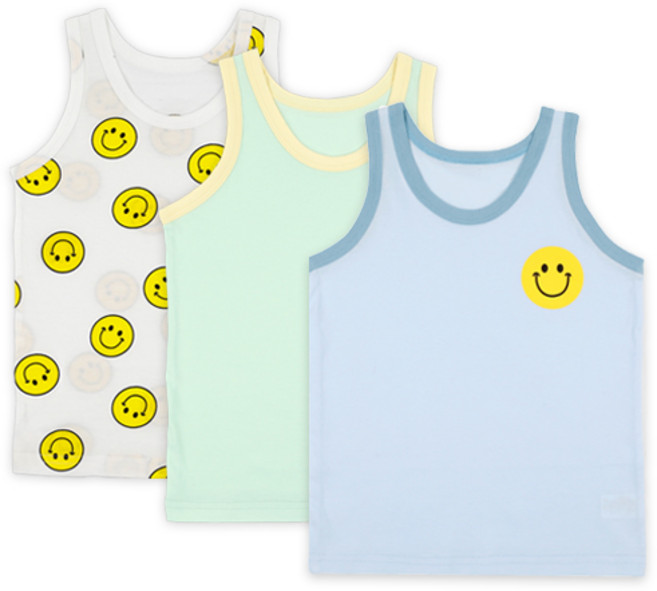 메이키즈 남아용 스마일링 런닝 3종 세트