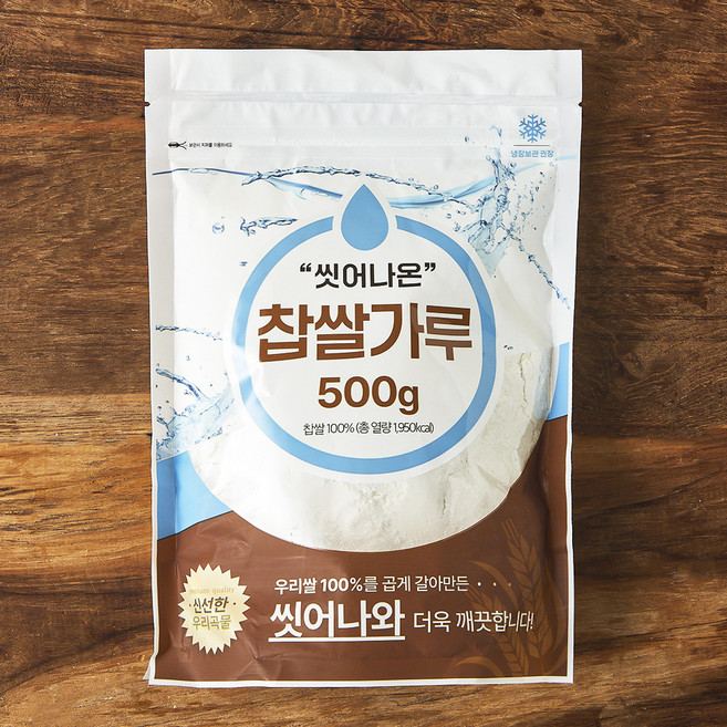 씻어나온 대구농산 찹쌀가루, 1개, 500g