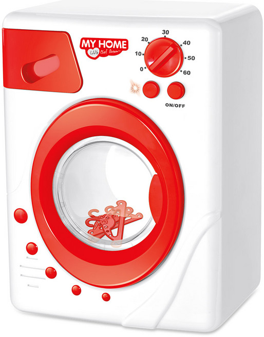 카이밍 리얼 마이홈 드럼 세탁기 주방놀이 dynast3216, 혼합색상, 1개