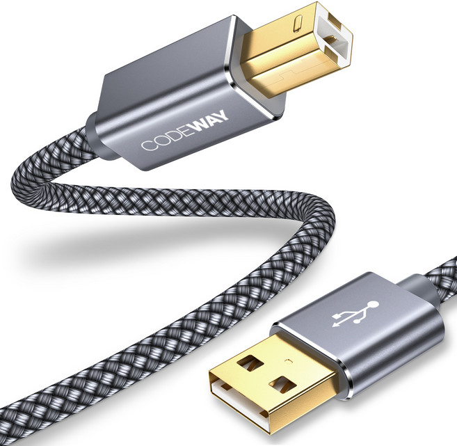 코드웨이 USB AB 연결 선 프린터 케이블, 1개, 5m