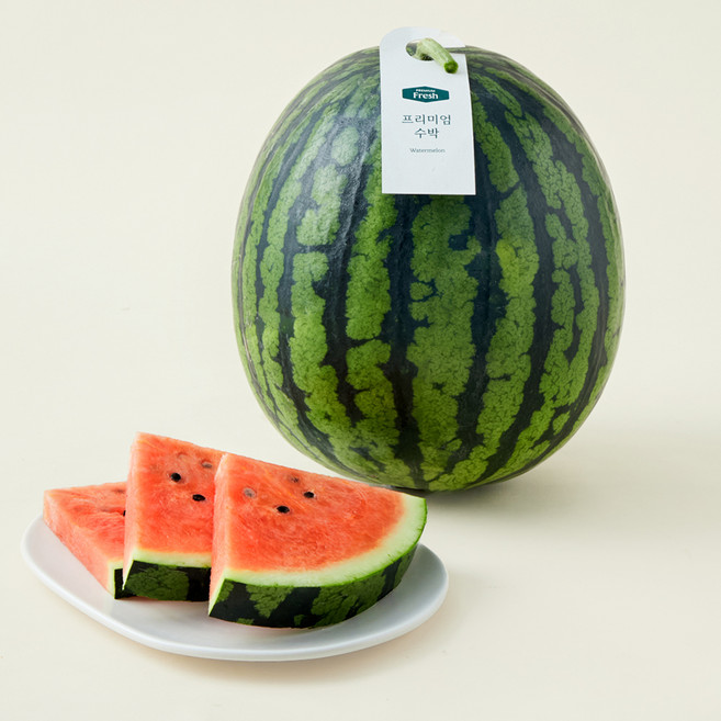 프리미엄 수박, 6kg 이상, 1개